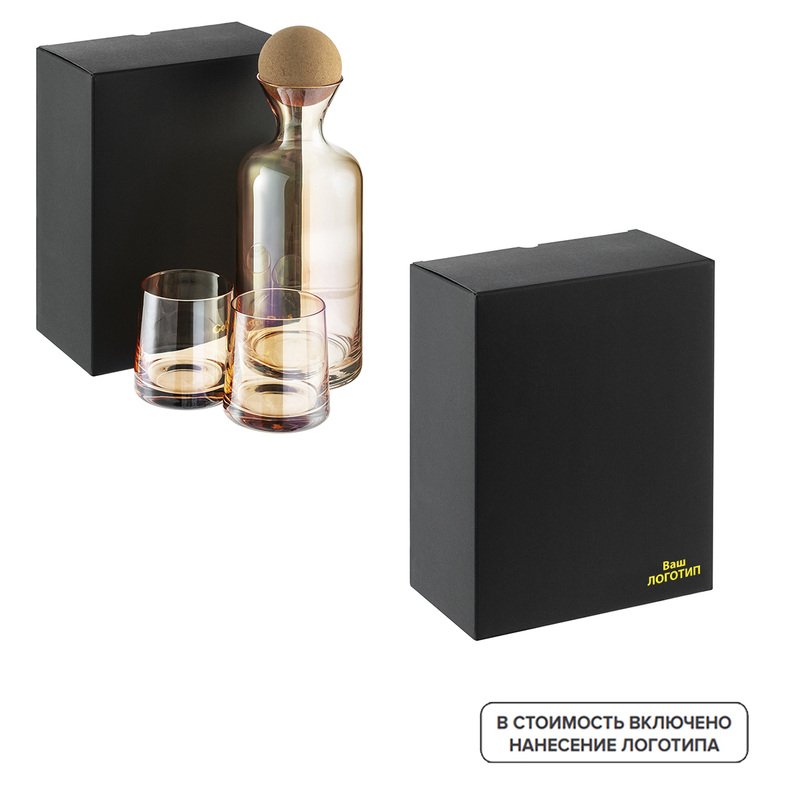 Изображение товара Подарочный набор Golden Days с декантером и стаканами