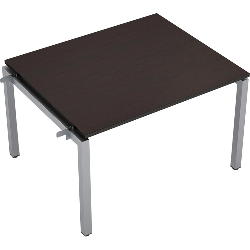 Изображение товара Элемент стола для переговоров Avance 6МПН.502 венге алюминий матовый 1200х1000х750 мм