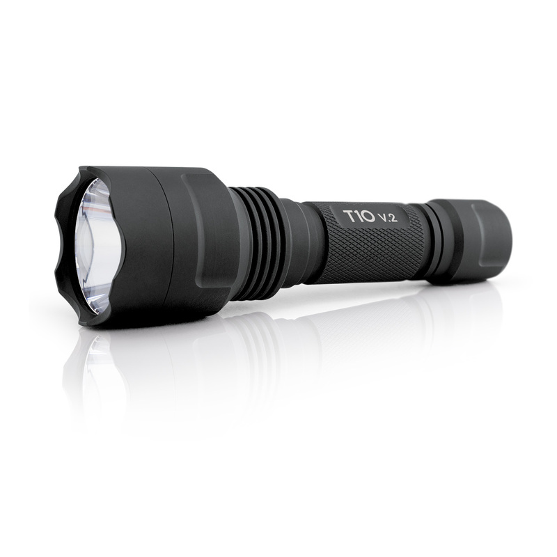 Изображение товара Ручной светодиодный фонарь Яркий луч T10 v 2 Cree XP-G2 аккумуляторный