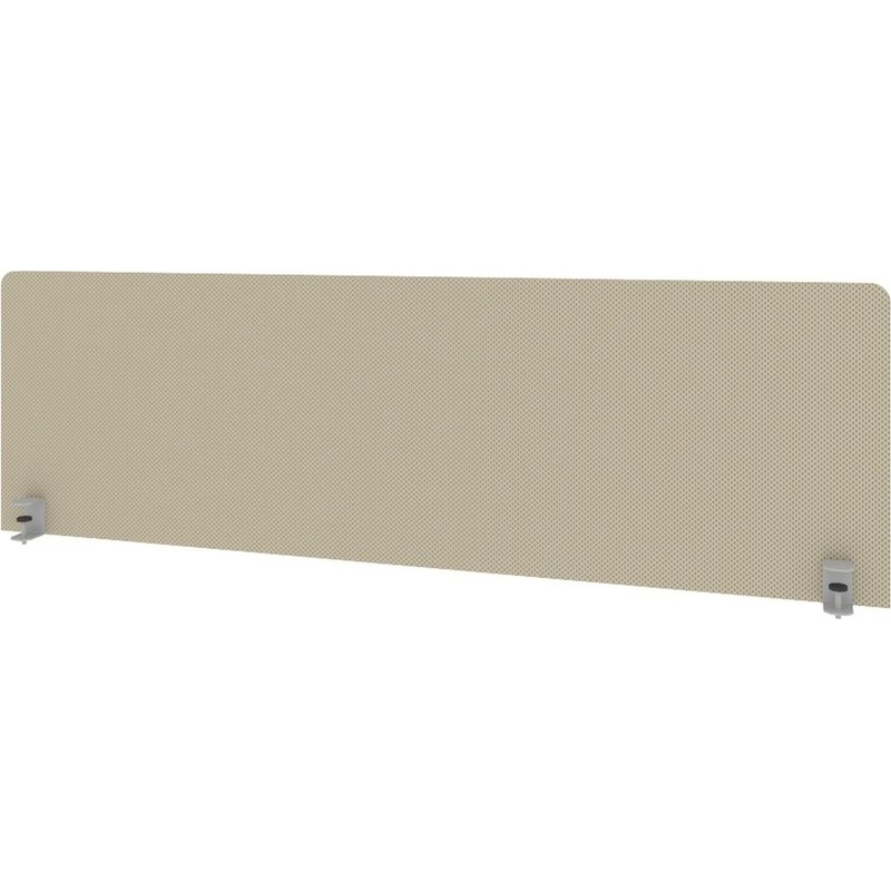 Изображение товара Экран к столу Metal System Style Б.ТЭКР-4 с креплением фронтальный (бежевый, 1450х28х450 мм)