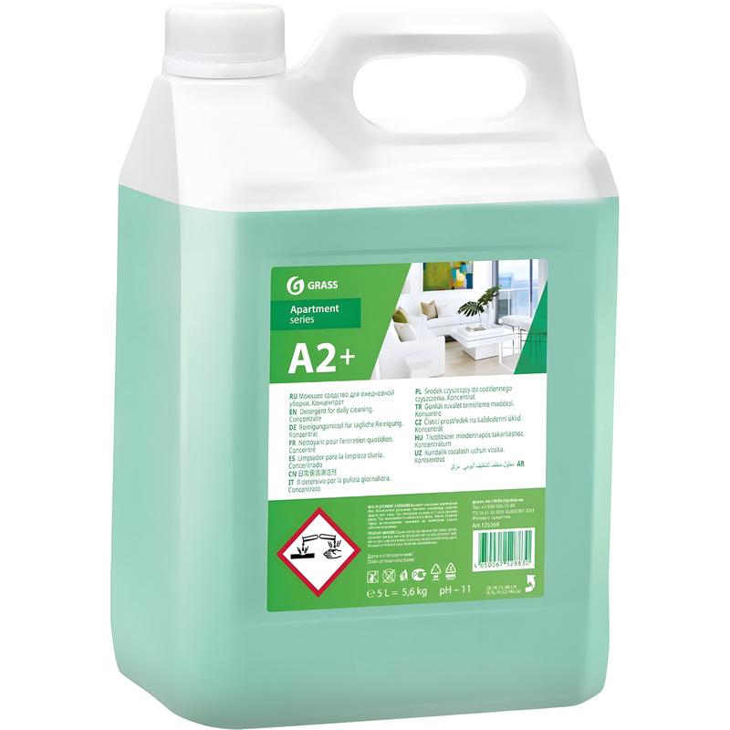 Изображение товара Моющее средство Grass А2+ 5 л для эффективной уборки
