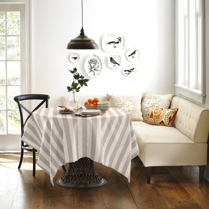 Изображение товара Прямоугольная скатерть Волшебная Ночь 165х200 см из полиэстера с фактурой льна