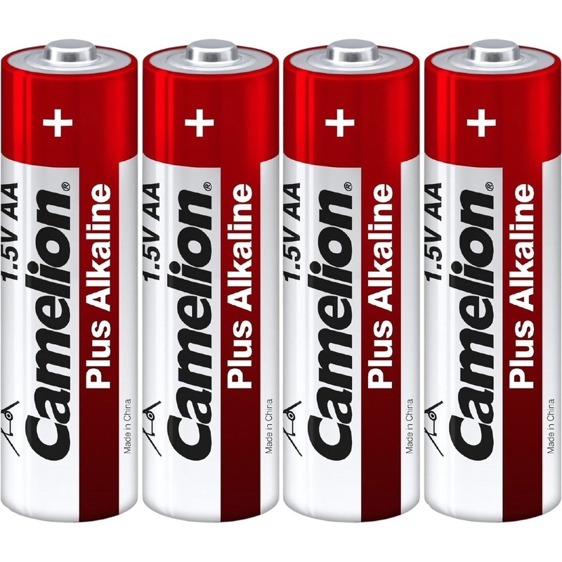 Изображение товара Батарейка АА пальчиковая Camelion Plus Alkaline 4 шт термоплёнка