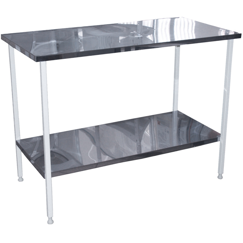 Изображение товара Стол инструментальный СиМК/МСК-678.090.02 (белый, 600х900х900 мм)