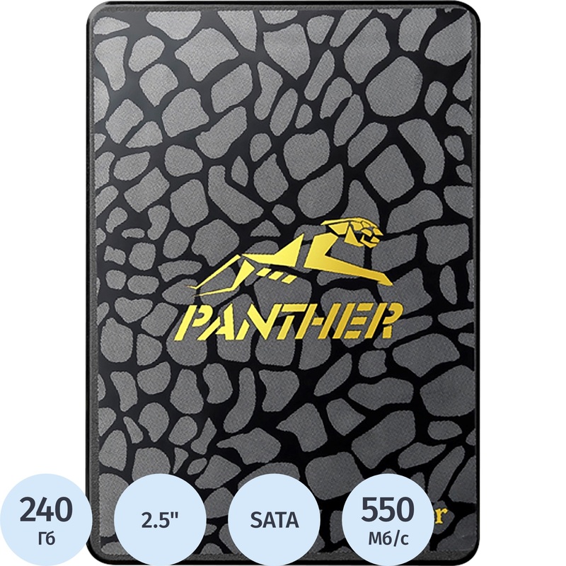 Изображение товара SSD накопитель Apacer AS340 PANTHER 240 ГБ SATA 3 TLC 3D NAND