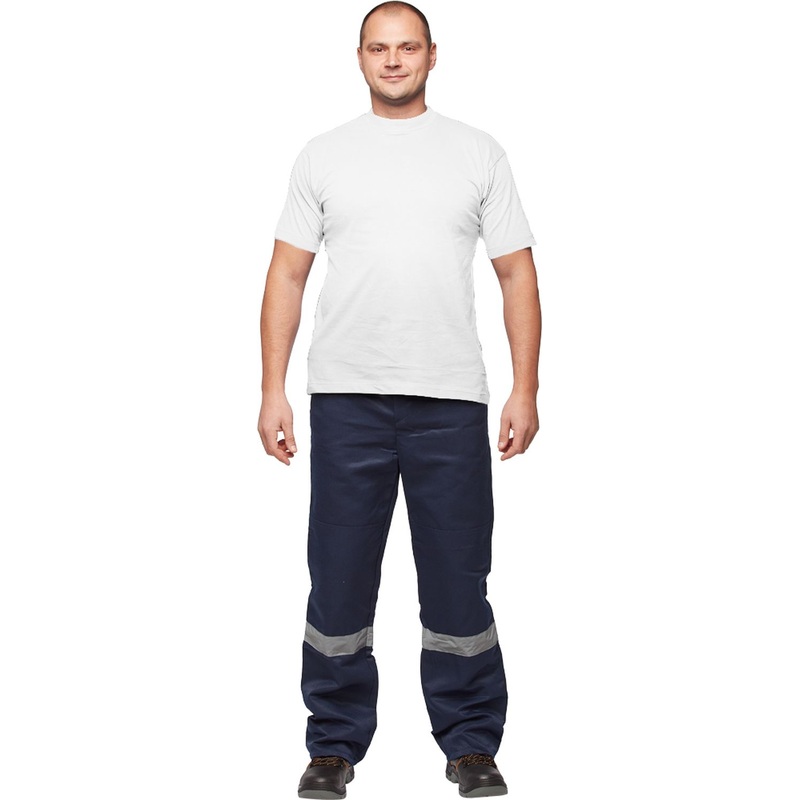 Изображение товара Футболка белая короткий рукав 100% хлопок размер 56-58 XXl универсальная рабочая модель