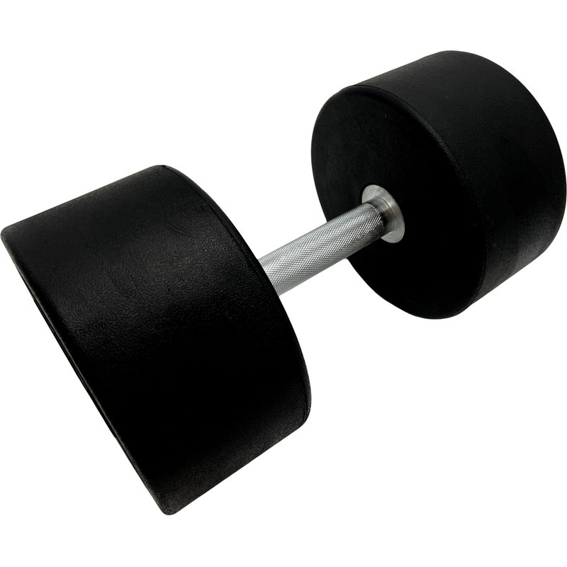 Изображение товара Гантель круглая обрезиненная 27.5 кг Unix Fit Pro для тренировок дома и зала