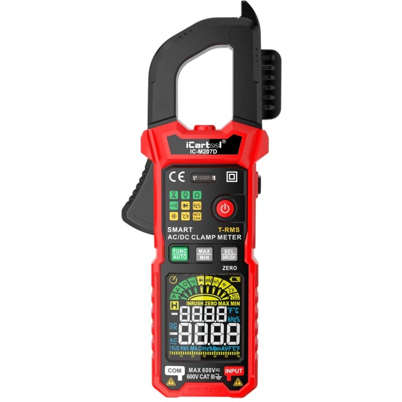 Изображение товара Клещи токовые iCarTool цифровые (IC-M207D) Изображение товара Клещи токовые iCarTool цифровые (IC-M207D)