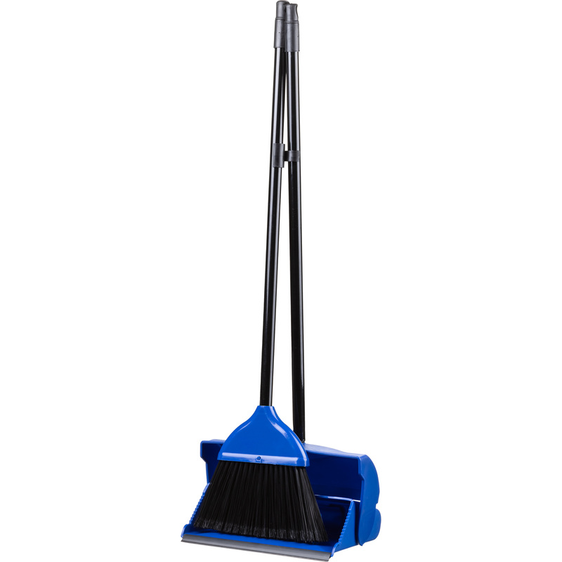 Изображение товара Набор для уборки Ringa синий щётка и совок с длинной ручкой