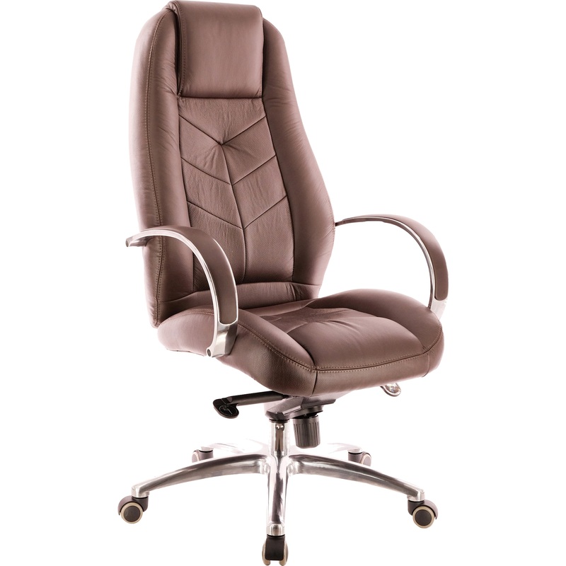 Изображение товара Кресло для руководителя Everprof Drift Lux M коричневое из экокожи с механикой Multi Block