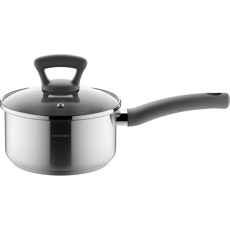 Изображение товара Ковш Nadoba Vikki 1.6 л нержавеющая сталь с крышкой индукция