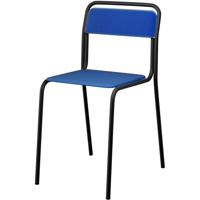 Изображение товара Стул СМ 7/7-02 синий (ткань, металл)