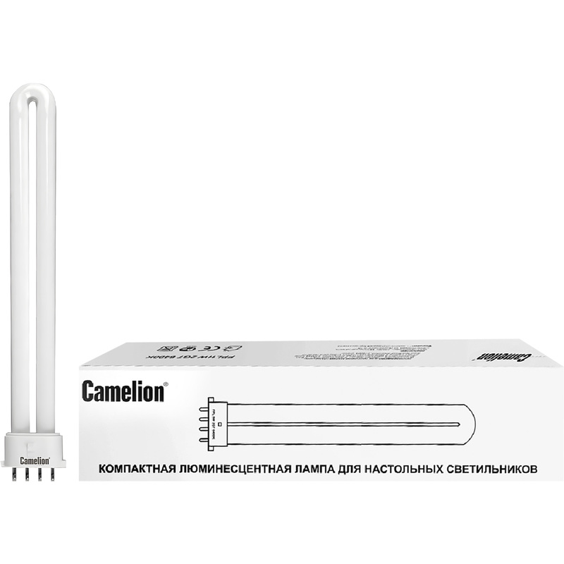 Изображение товара Люминесцентная лампа Camelion 11 Вт 2G7 T12 с холодным белым светом