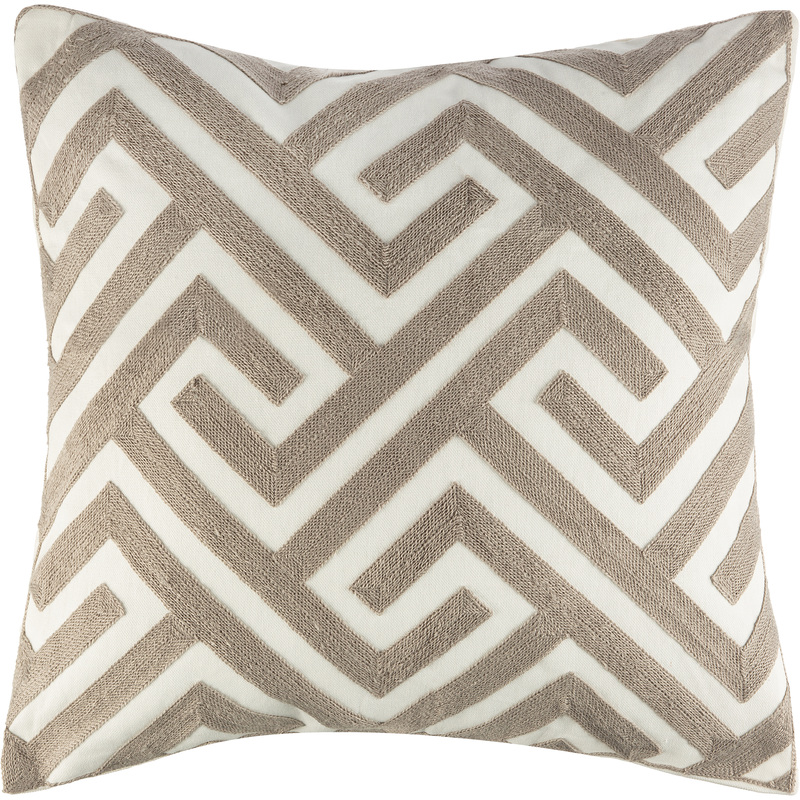 Изображение товара Декоративные наволочки Luscan 45x45 см фланель серые 2 шт