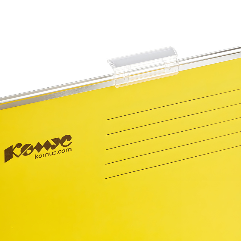 Изображение товара Ярлычки для подвесной регистратуры Комус прозрачные 25 штук