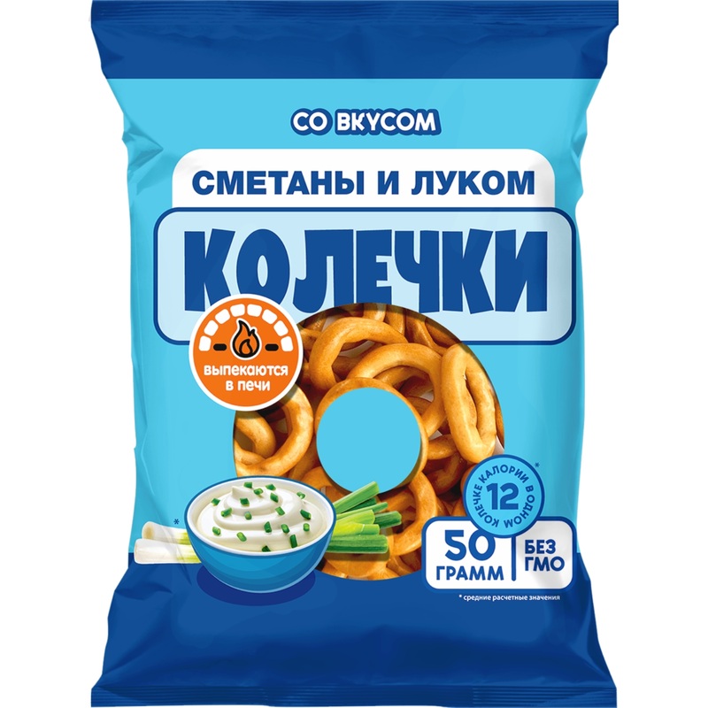 Изображение товара Сушки Невская сушка с сметаной и луком 50 г