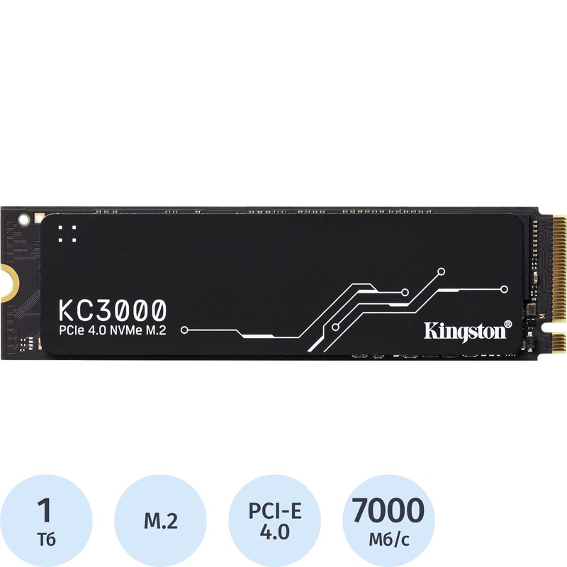 Изображение товара SSD накопитель Kingston KC3000 1 ТБ (SKC3000S/1024G)