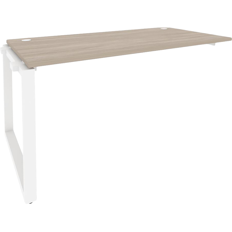 Изображение товара Элемент рабочей станции Onix-O O.MO-1.NRS-4.8 с дубом аттик и белым каркасом