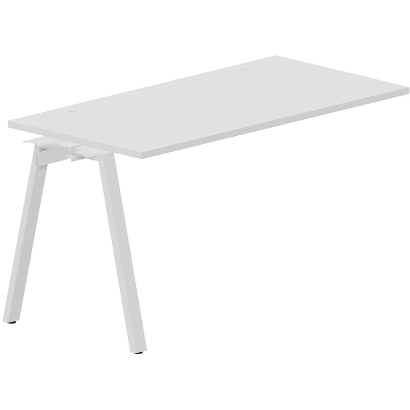 Изображение товара Стол-приставка Arena ARNPG147BLBL белый 1380х680х750 мм