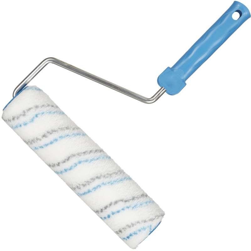 Изображение товара Малярный валик TOPFORT Blue 250 мм полиамид ворс 12 мм с ручкой