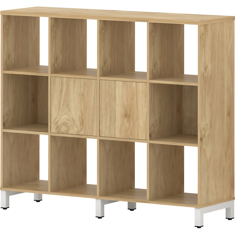 Изображение товара Стеллаж для документов Style Project SN.NS-341 с 8 полками светлый тиквуд