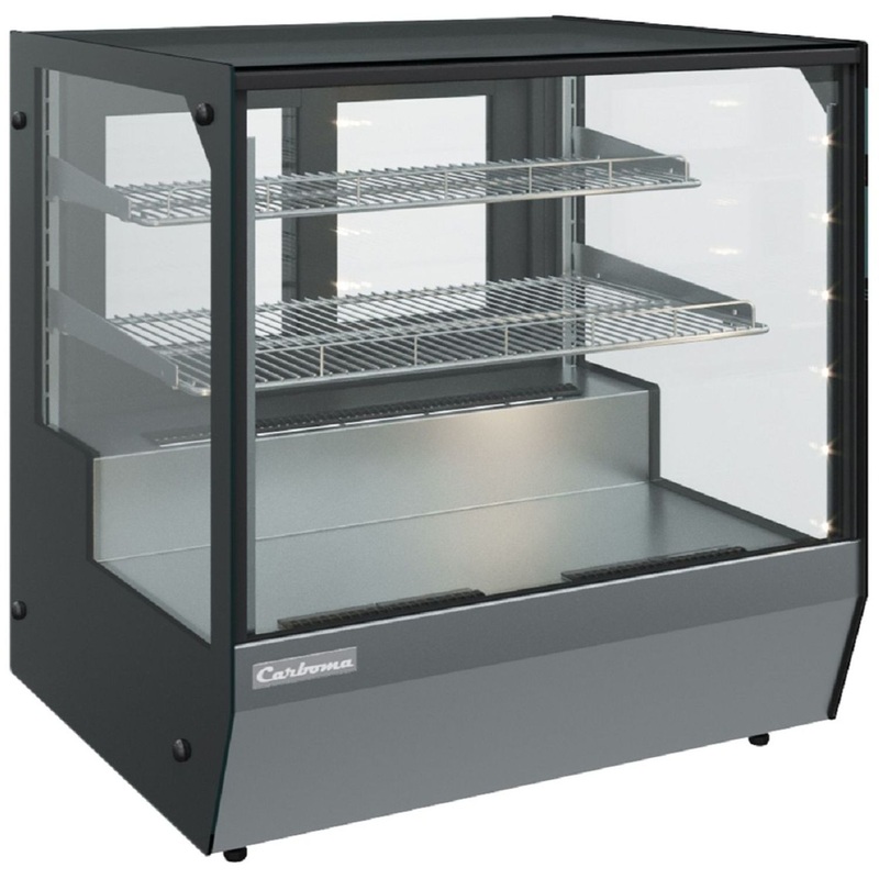 Изображение товара Холодильная витрина Polair AC59 VV 0, 9-1 чёрная для магазина и ресторана