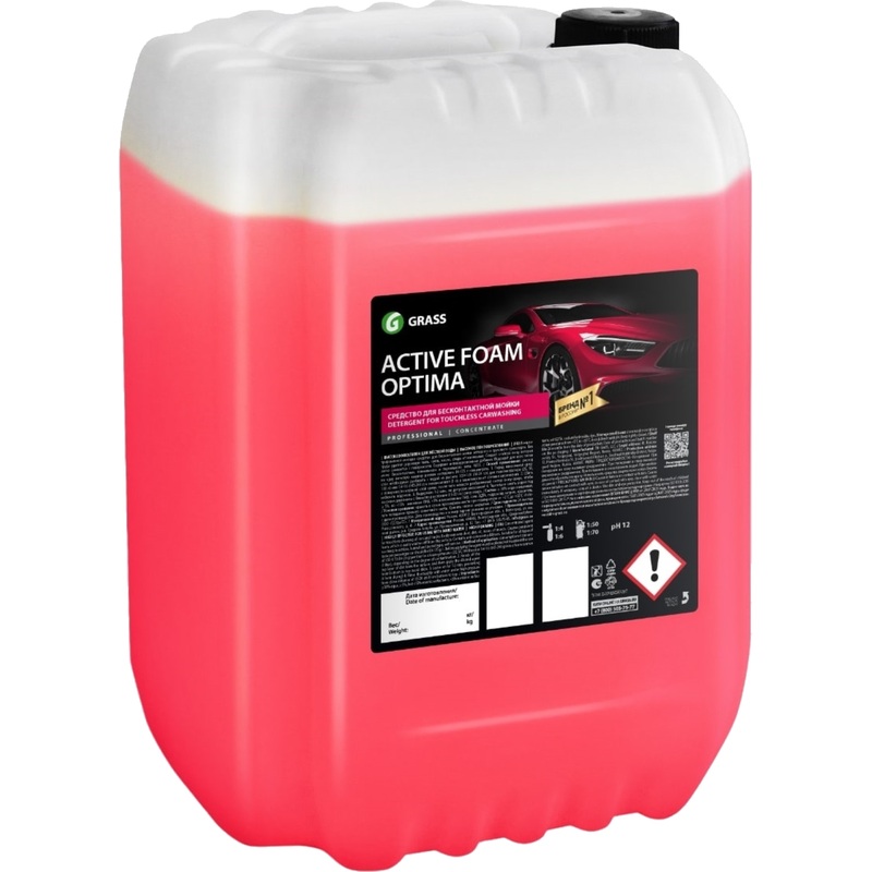 Изображение товара Автошампунь для бесконтактной мойки Grass Foam Optima 23 концентрат 23 л