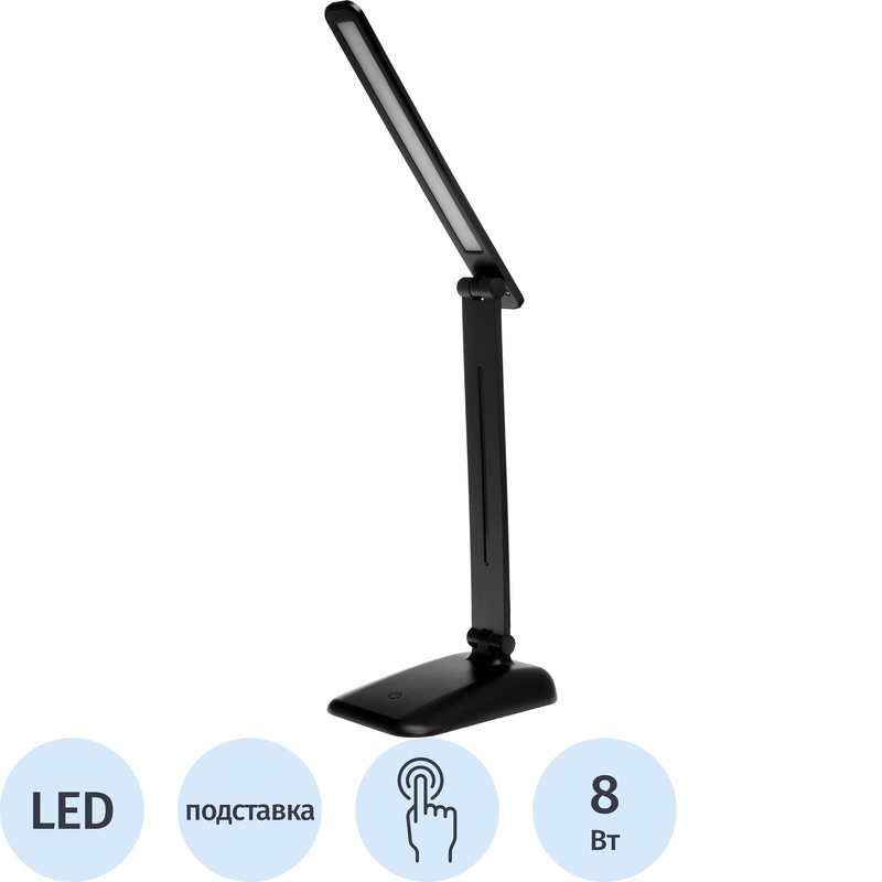 Изображение товара Настольный светильник Старт CT801 черный с сенсорным управлением