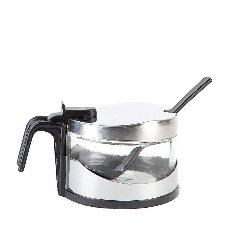 Изображение товара Стеклянная сахарница Nouvelle Daily 250 мл с ложкой