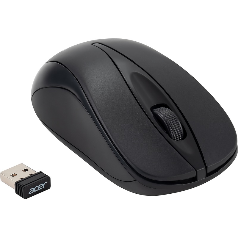 Изображение товара Беспроводная мышь Acer OMR131 чёрная с 1000 dpi и USB интерфейсом