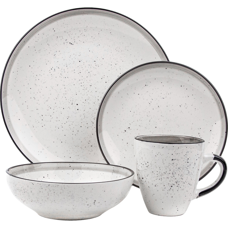 Изображение товара Набор столовой посуды Elrington Диадема Лайт на 4 персоны 16 предметов керамика