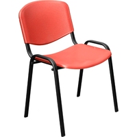 Стул офисный Easy Chair Изо красный пластик металл чёрный (573679)