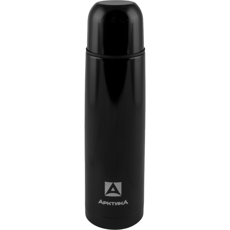 Изображение товара Термос с узким горлом Арктика 750 мл чёрный для горячих и холодных напитков