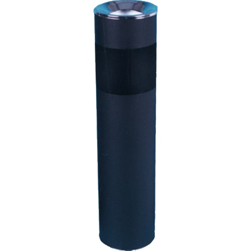 Изображение товара Уличная урна-пепельница Титан N 56 10 л хромированная сталь черная