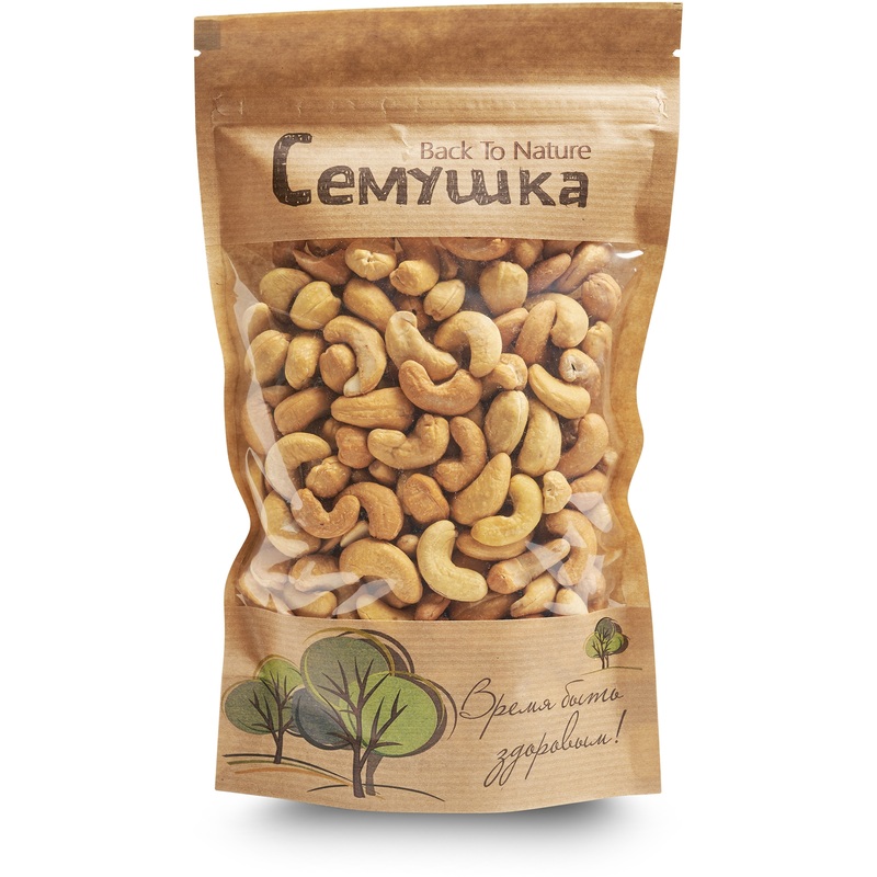 Изображение товара Кешью Семушка жареный 250 г - натуральный орех без глазури