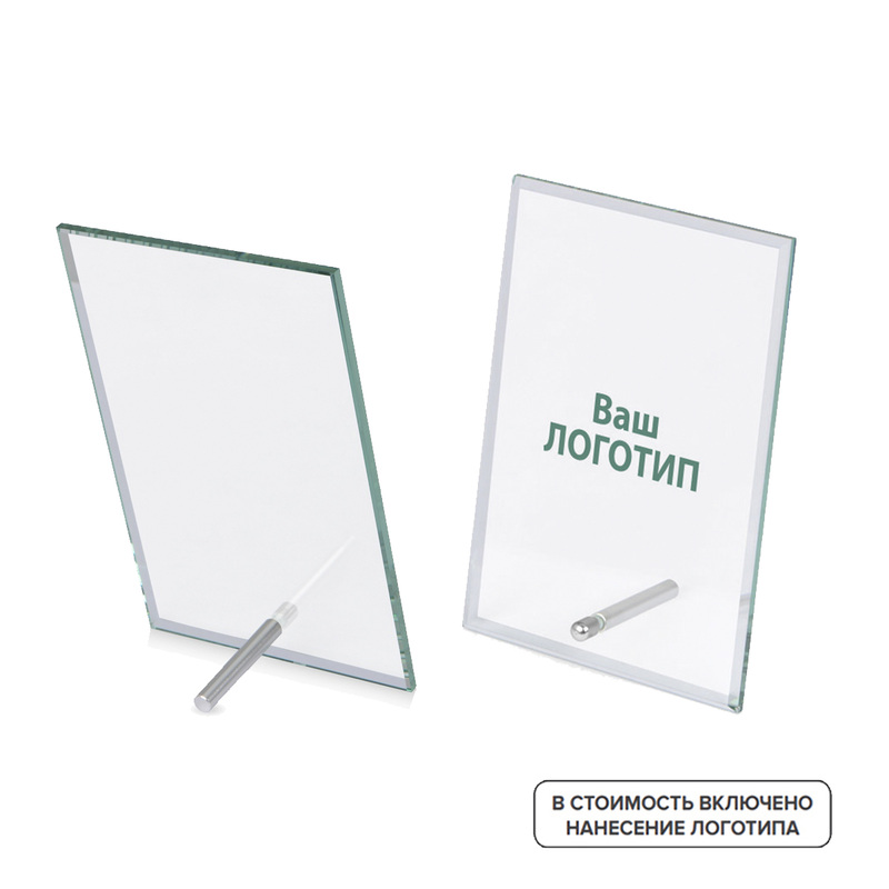 Изображение товара Статуэтка награда из стекла и металла 20 штук с возможностью персонализации