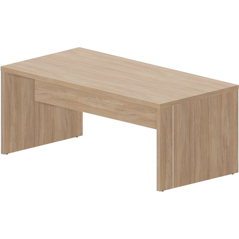 Изображение товара Стол руководителя Norman прямой NR180S (дуб светлый, 1800х900х735 мм)