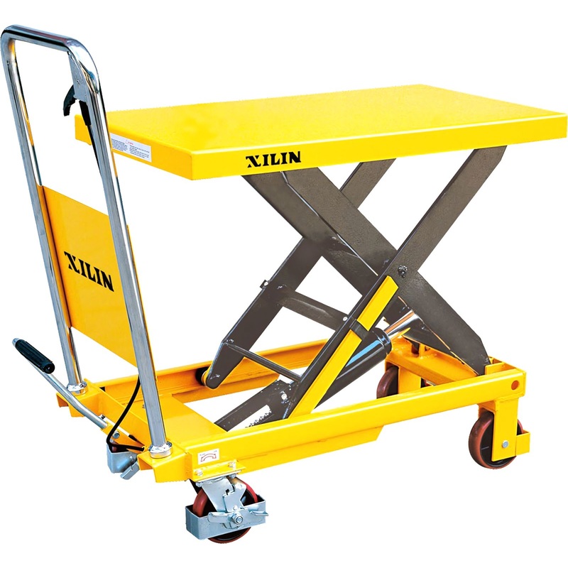 Изображение товара Подъемный передвижной стол XILIN SP500 500 кг гидравлический ножничный