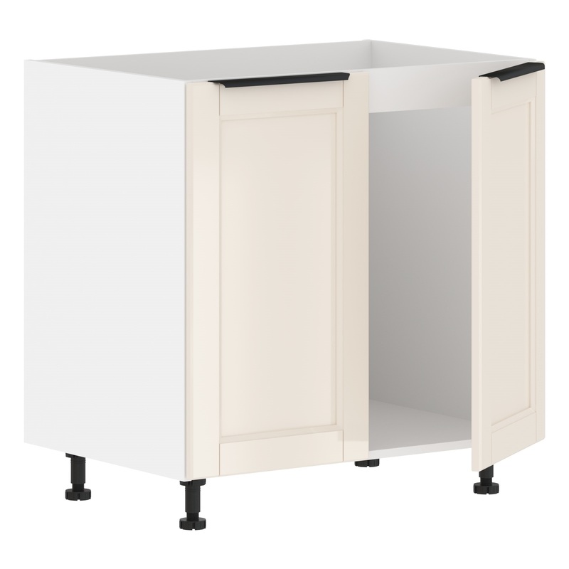 Изображение товара Шкаф напольный под мойку Sicilia бежевая эмаль 800х560х820 мм