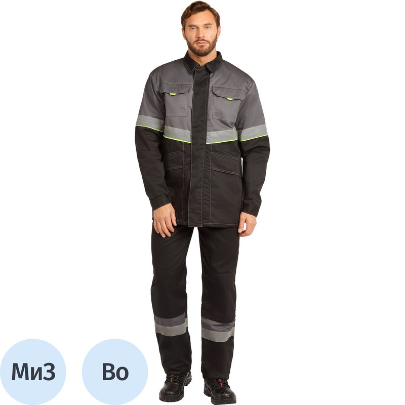 Изображение товара Рабочая летняя мужская куртка Ларга (л43) со светоотражающими элементами, Россия