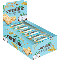 Батончик Cornline из цельных злаков с кокосом и воздушным рисом 30 г (18  штук в упаковке)