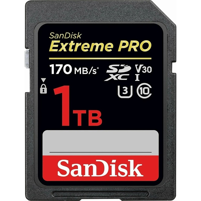 Изображение товара Карта памяти 1ТБ SDXC SanDisk SDSDXXY-1T00-GN4IN UHS-I U3 V30