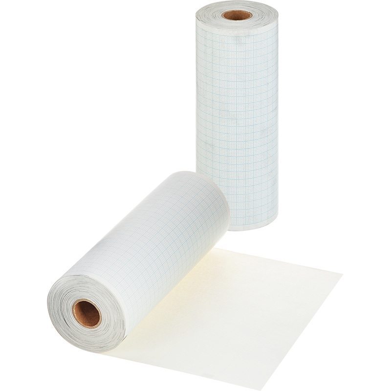 Изображение товара Термическая регистраторная бумага для ЭКГ CARDIETTE Autoruler 12/3, рулон 134 мм 30 м