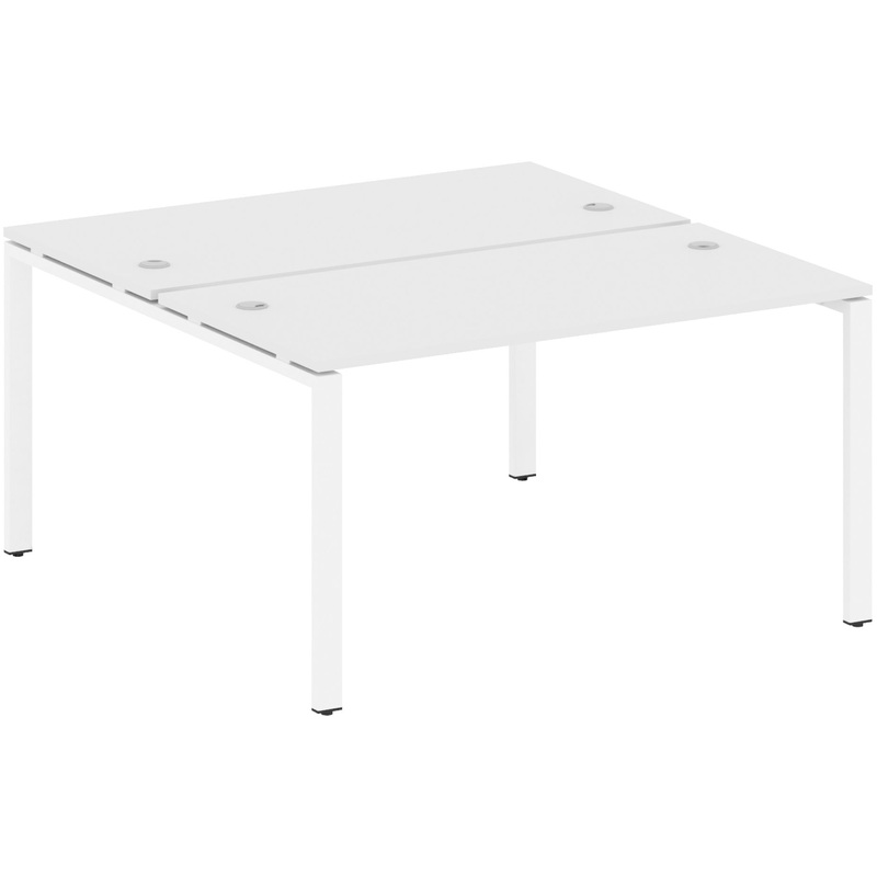 Изображение товара Рабочая станция Metal System Style БП.РАС-СП-2.3 белая 1400x1475x750 мм