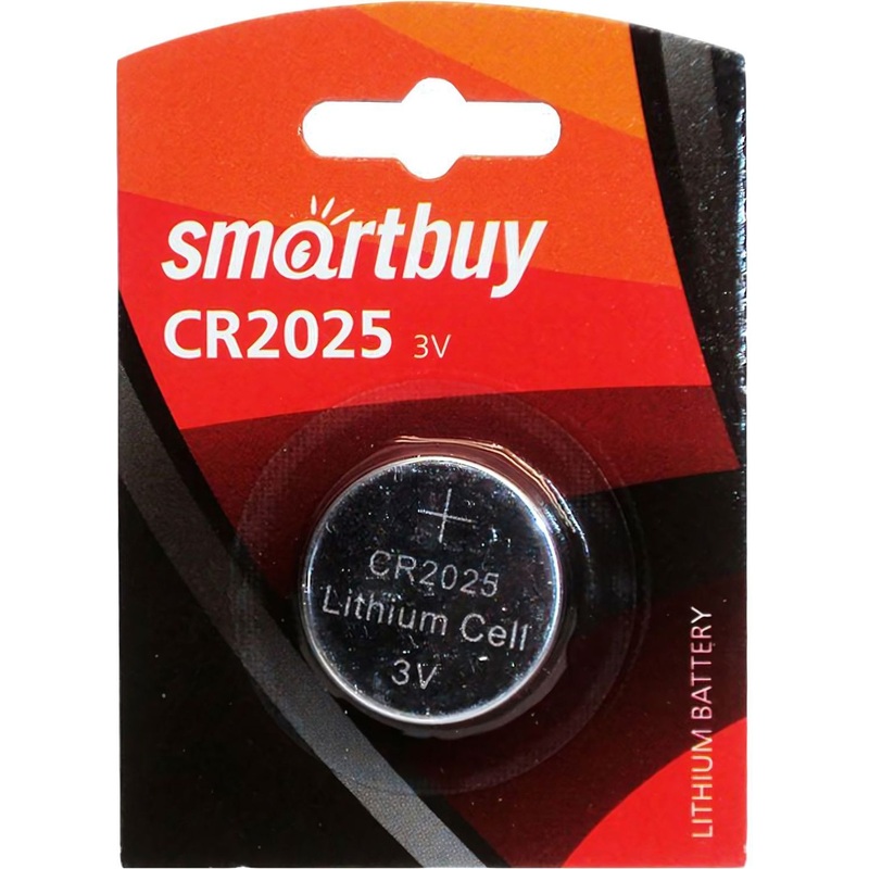 Изображение товара Батарейка CR2025 Smartbuy таблетка 3V литиевая для гаджетов
