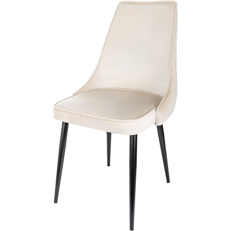 Изображение товара Обеденный стул Бюрократ CH-K4 бежевый ткань металл стильный комфорт