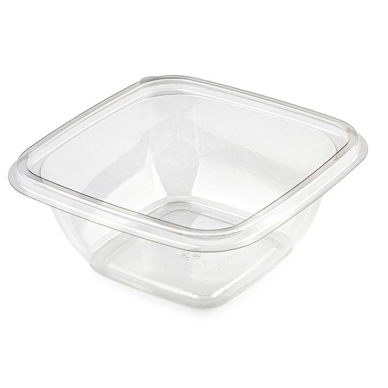 Изображение товара Контейнер ЮПК-1212 без крышки прозрачный 375 мл квадратный Россия