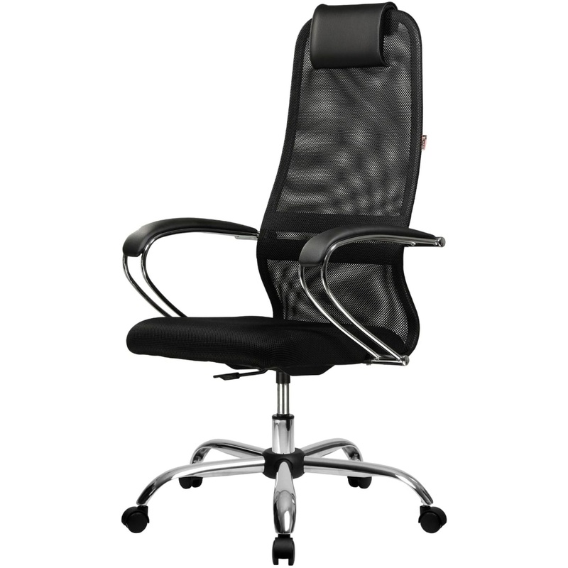 Изображение товара Кресло для руководителя Easy Chair 675 TTW чёрное сетка/ткань металл