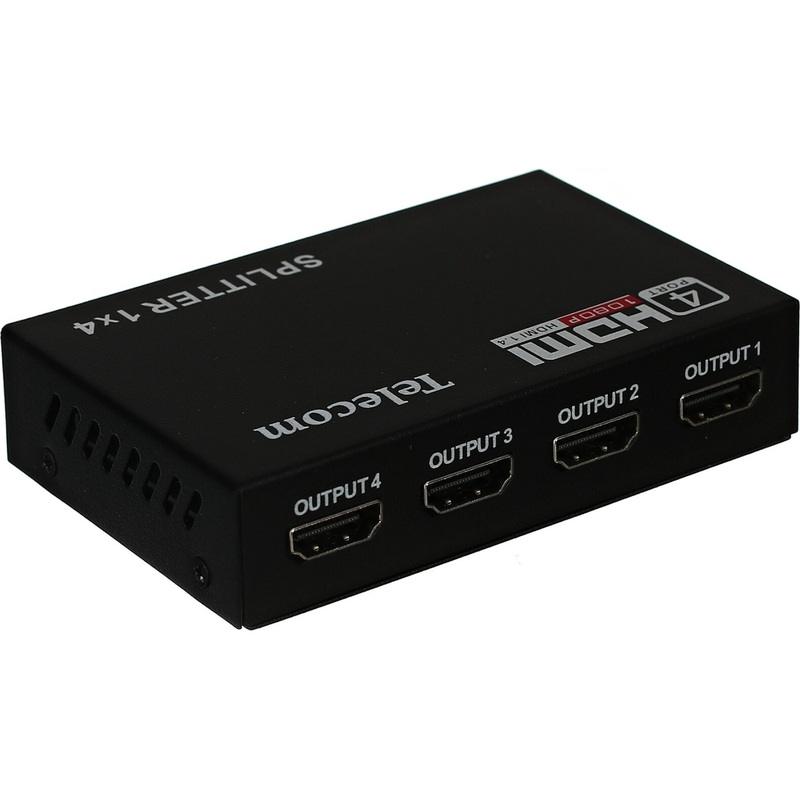 Изображение товара Разветвитель Telecom HDMI TTS5020 с поддержкой 4K разрешения