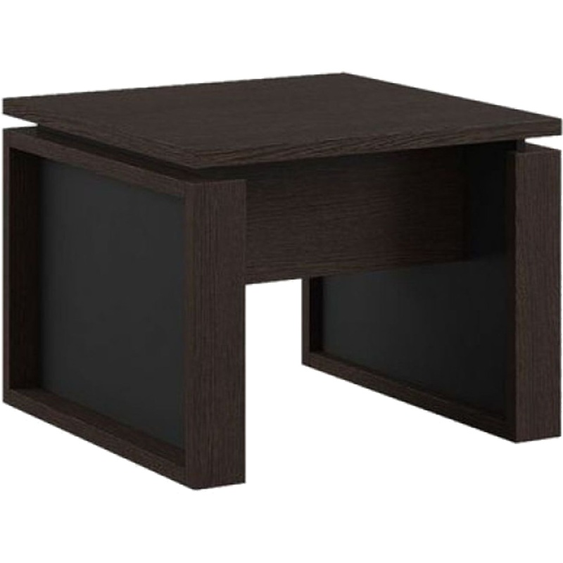 Изображение товара Стол журнальный офисный Liverpool LVP19050205 венге 600х600х460 мм стильный дизайн